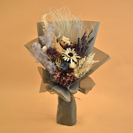 Lovely Mixed Preserved Flowers Bouquet: Dried Flowers Singapore