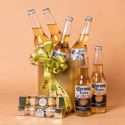 Beer Sweet Delights Hamper: Anniversary Gifts for Wife