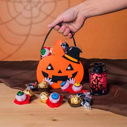 Halloween Wishes Pumpkin Bag: Halloween Gifts