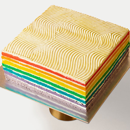 Rainbow Cream Cheese Cake: Cheesecakes 