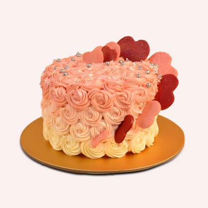 Pink Valentines Day Fairy Cake: Vday Gifts For Her