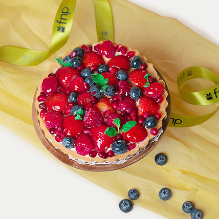 Berries Tart Cake: 