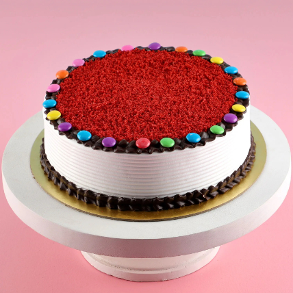 Red Velvet Gems Cake Half Kg: Cakes To Philippines
