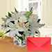 Attractive Birthday Bloom with Greeting Card