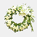 Everlasting White Floral Arrangement