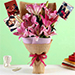 Personalised Oriental Pink Lilies Bunch