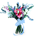 Valentine Special Clustered Mixed Flowers Bouquet