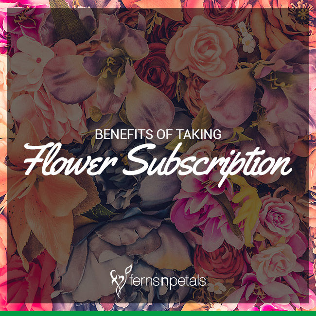 Benefits of Taking Flower Subscription