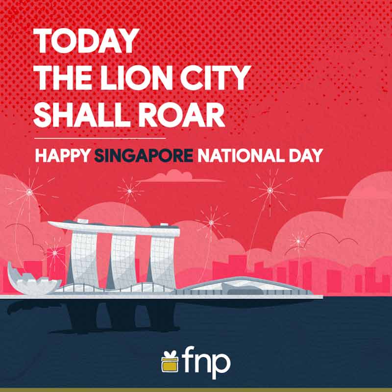 National day wishes Singapore