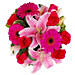 Pink Flowers Box Arrangement