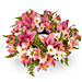 Pink & White Flowers Wreath
