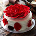 Delightful Rose Cake 1.5 Kg