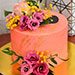 Flowerly Chocolate Cake 1 Kg