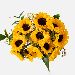 Striking Sunflowers Vase Arrangement