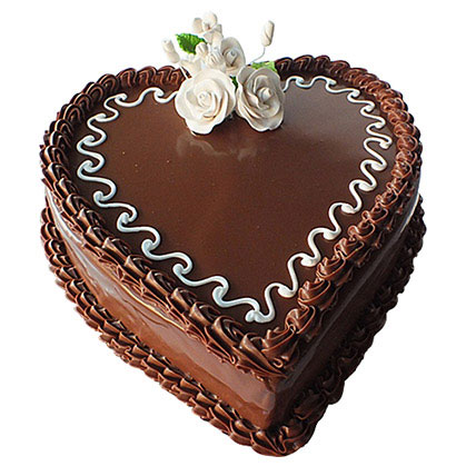 Choco Heart Cake EG