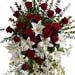 Funeral Spray of Roses Lilies & Mixed Flowers