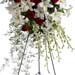 Funeral Spray of Roses Lilies & Mixed Flowers