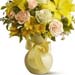Splendid Mixed Flowers Bunch In Vase