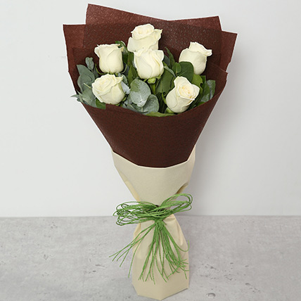 Bouquet Of White Roses JD