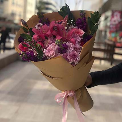 Gorgeous Pink Flower Bouquet
