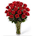 24 Red Roses Arrangement JD