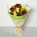 Red and Yellow Roses Bouquet JD