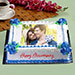 Anniversary Floral Photo Cake