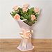 Bouquet Of Peach Roses KT