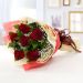 6 Red Roses With Baklawa Sweet 1 Kg
