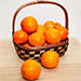 Healthy Basket Of Oranges