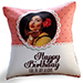 Joyful Birthday Cushion With Ferrero Rocher Cake