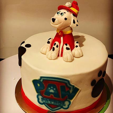 Online Paw Patrol Marshall Chocolate Cake 9 inches Gift Delivery in ...