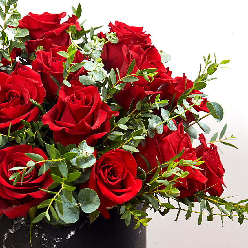 Online 30 Red Roses Box Arrangement Gift Delivery in Singapore - FNP