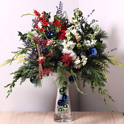 Festive Flower Vase