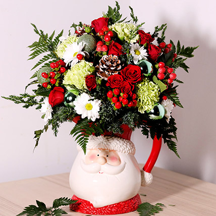 Santa Special Flower Arrangement
