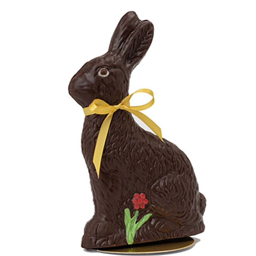 Online Belgian Semi Sweet Chocolate Easter Bunny Gift Delivery in ...