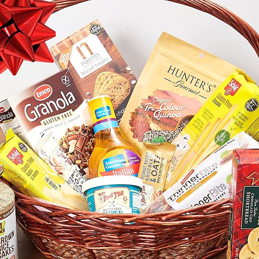 Online Healthy Gluten Free Basket Gift Delivery in Singapore - Ferns N ...