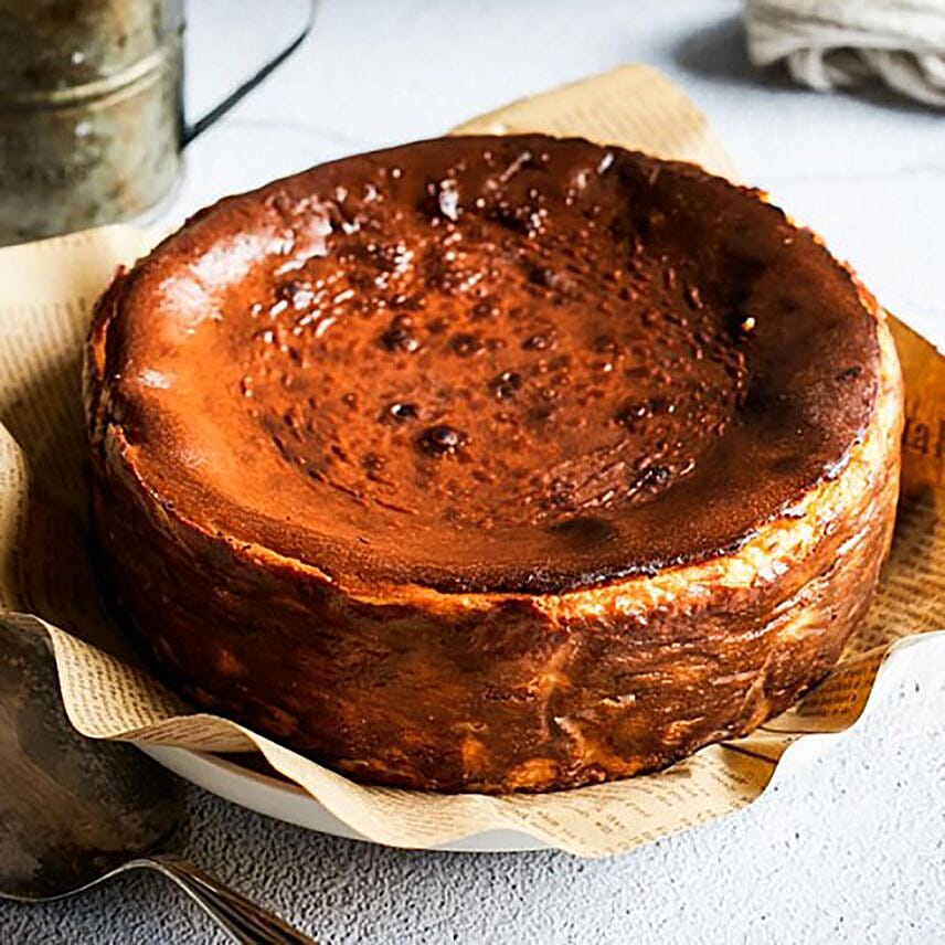 Online Basque Burnt Cheesecake Gift Delivery in Singapore FNP
