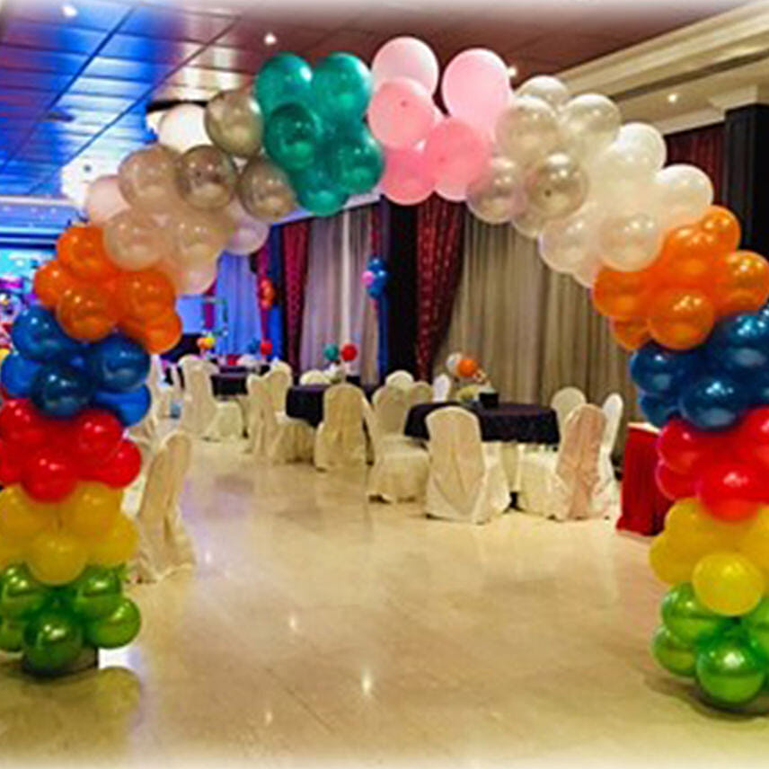 balloon arc decoration