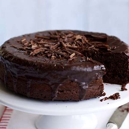 Vegan Triple Dark Chocolate Cake- 8 inches