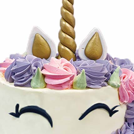 Online Chocolate Unicorn Birthday Cake 1kg Gift Delivery in Singapore - FNP