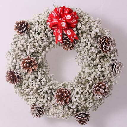10+ Stylish Xmas Wreath Ideas for this Jolly Season- Winter Wonderland