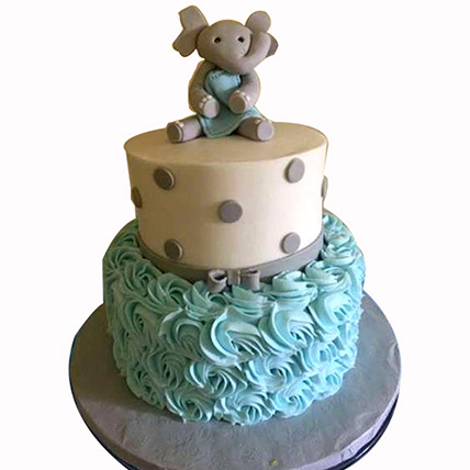 Adorable Elephant Designer Black Forest Cake