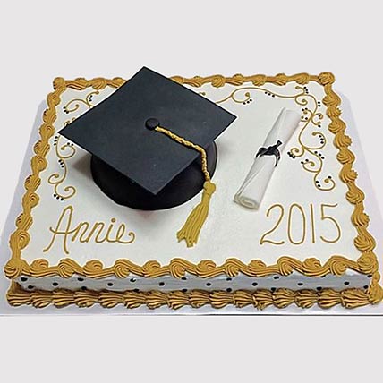 Graduation Degree Truffle Cake
