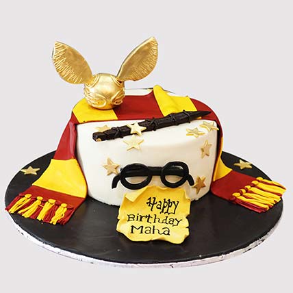 Gryffindor Quidditch Team Truffle Cake