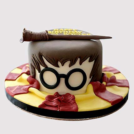 Harry Potter Wand Vanilla Cake
