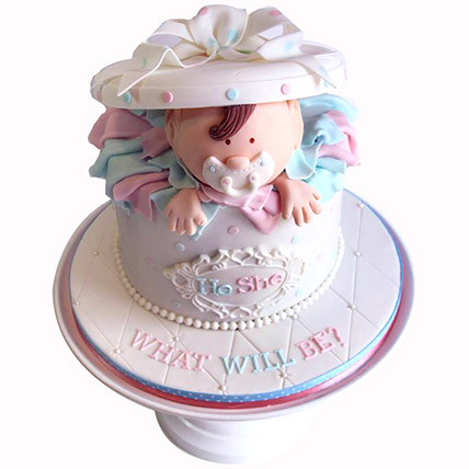 Hey Baby Designer Vanilla Cake