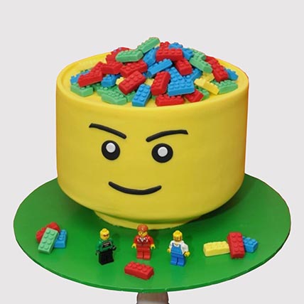 Lets Play Lego Vanilla Cake