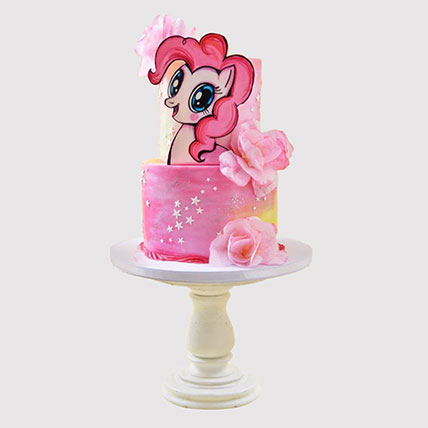 Pinkie Pie Pony Butterscotch Cake