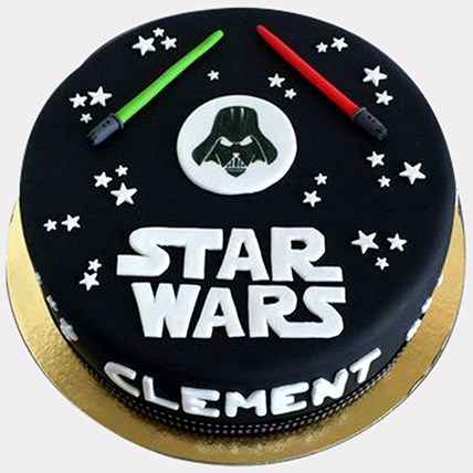 Star Wars Magical Wands Butterscotch Cake